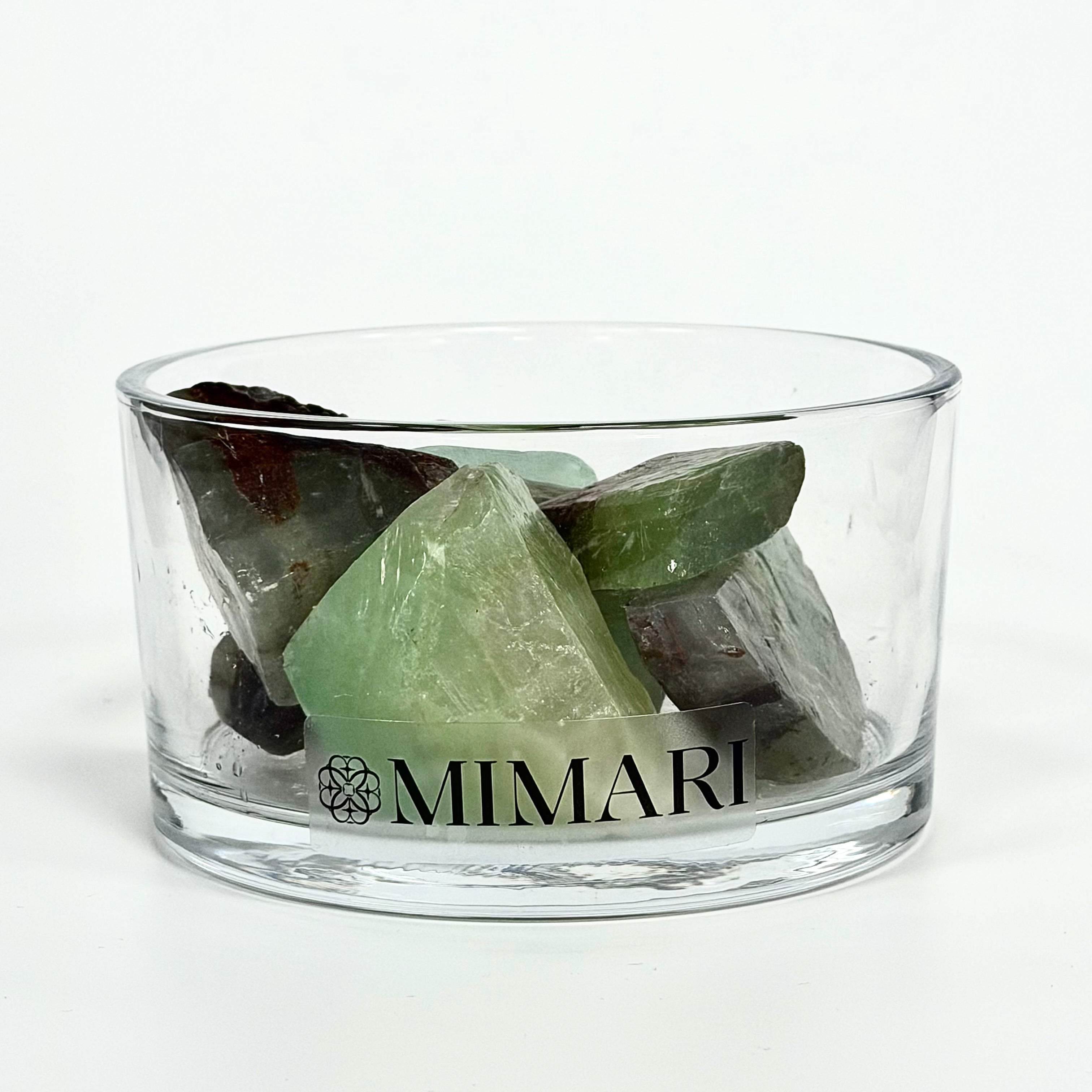The Wonder of Stillness | Green Calcite Crystal Diffuser – Large