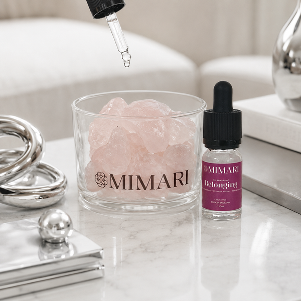 Rose Quartz Crystal Diffuser – Small